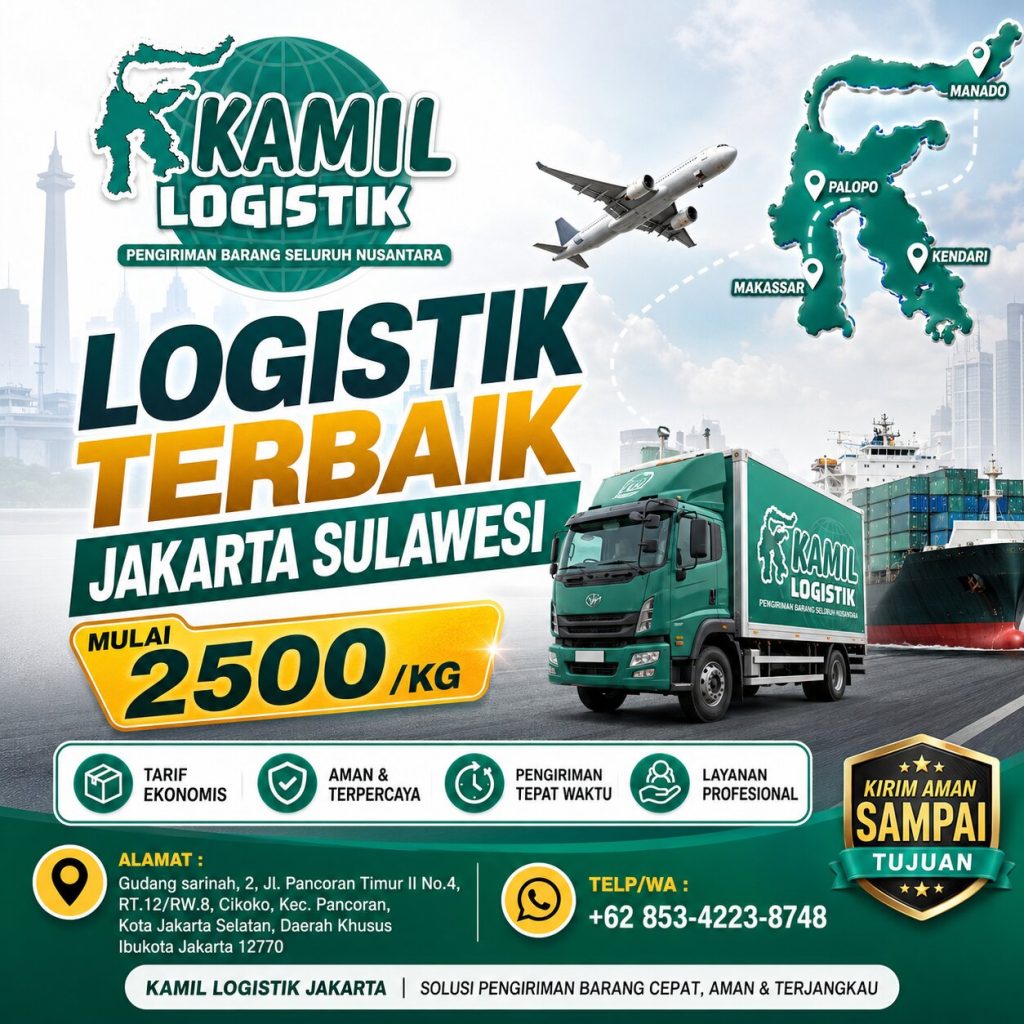 Logistik Terbaik Jakarta Sulawesi
