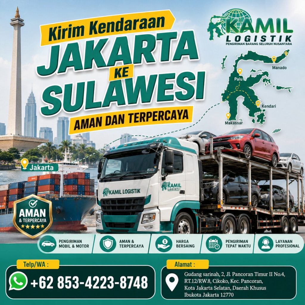 Kirim Kendaraan Jakarta Sulawesi