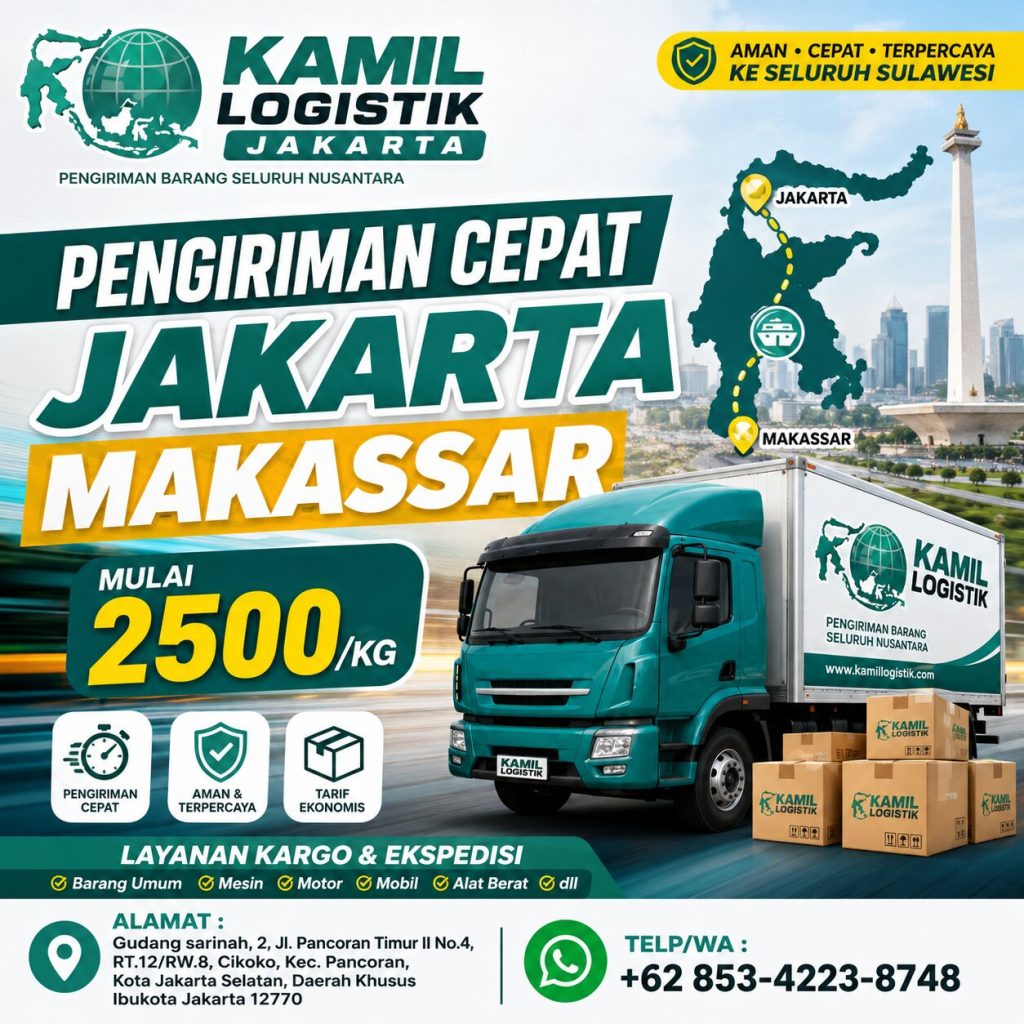 Pengiriman Tercepat Jakarta Sulawesi