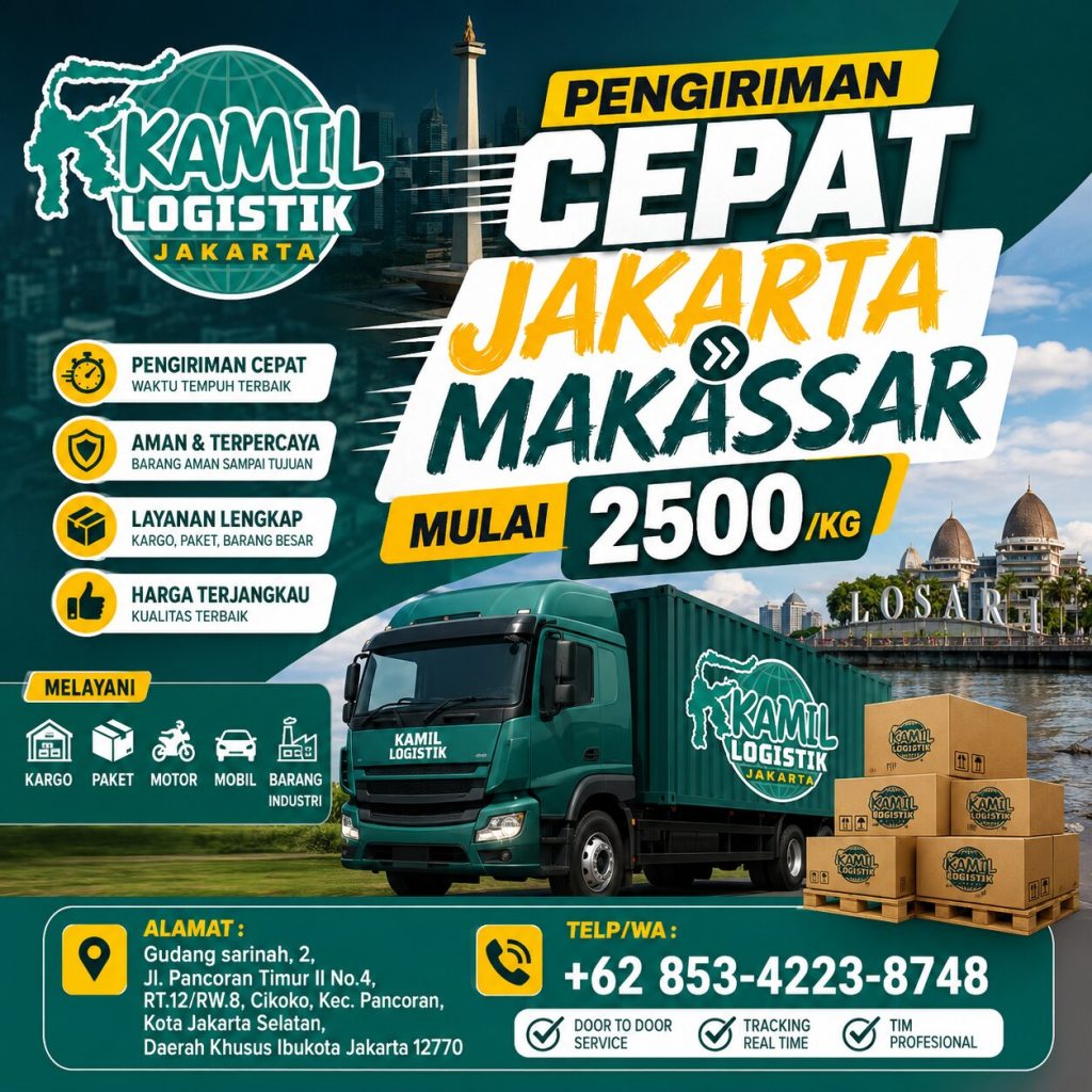 Pengiriman Cepat Jakarta Makassar