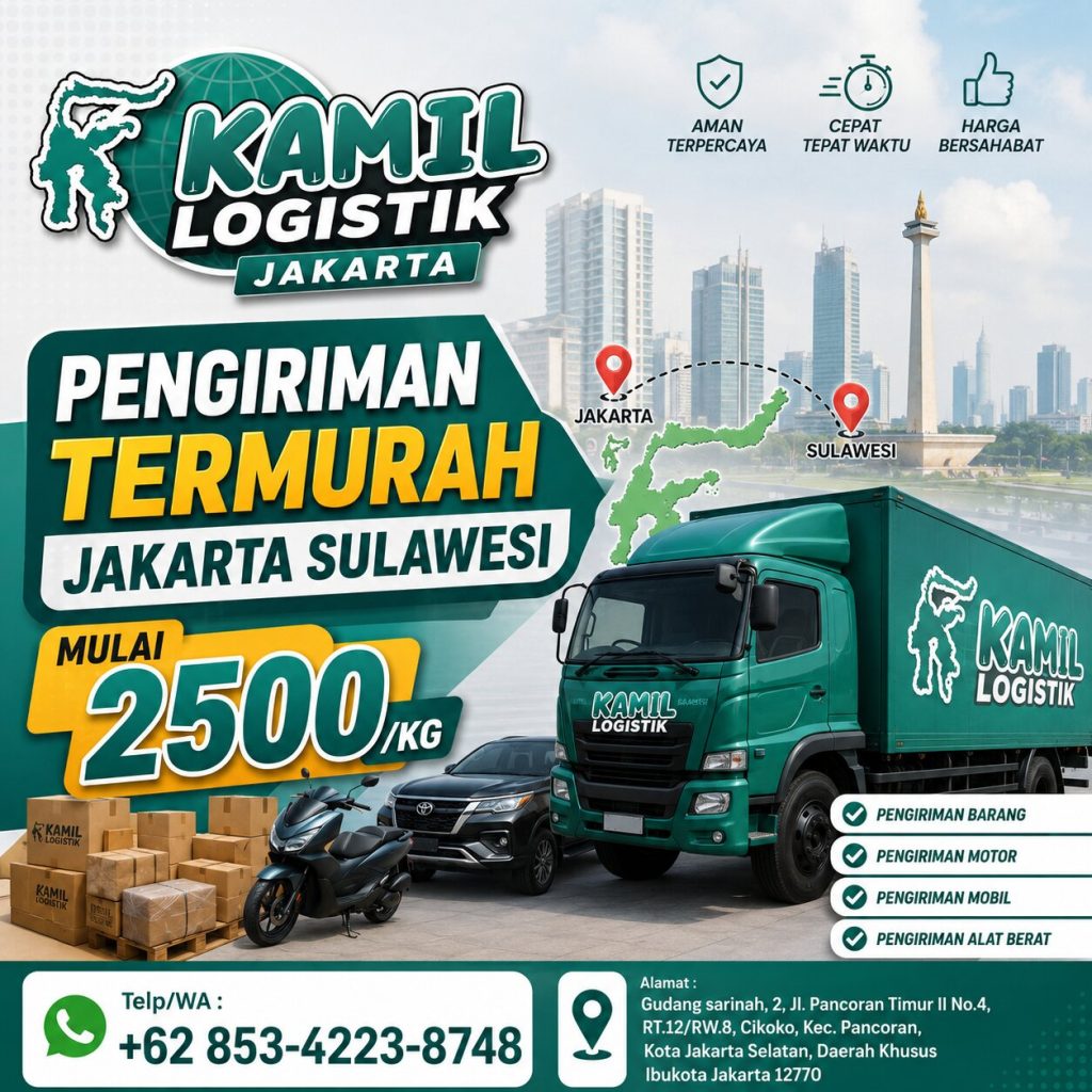 Pengiriman Termurah Jakarta Sulawesi