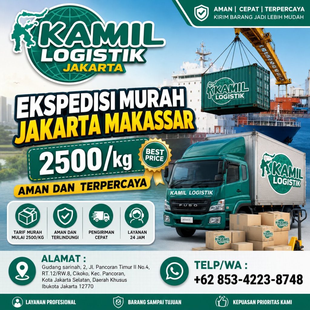 Ekspedisi Murah Jakarta Makassar