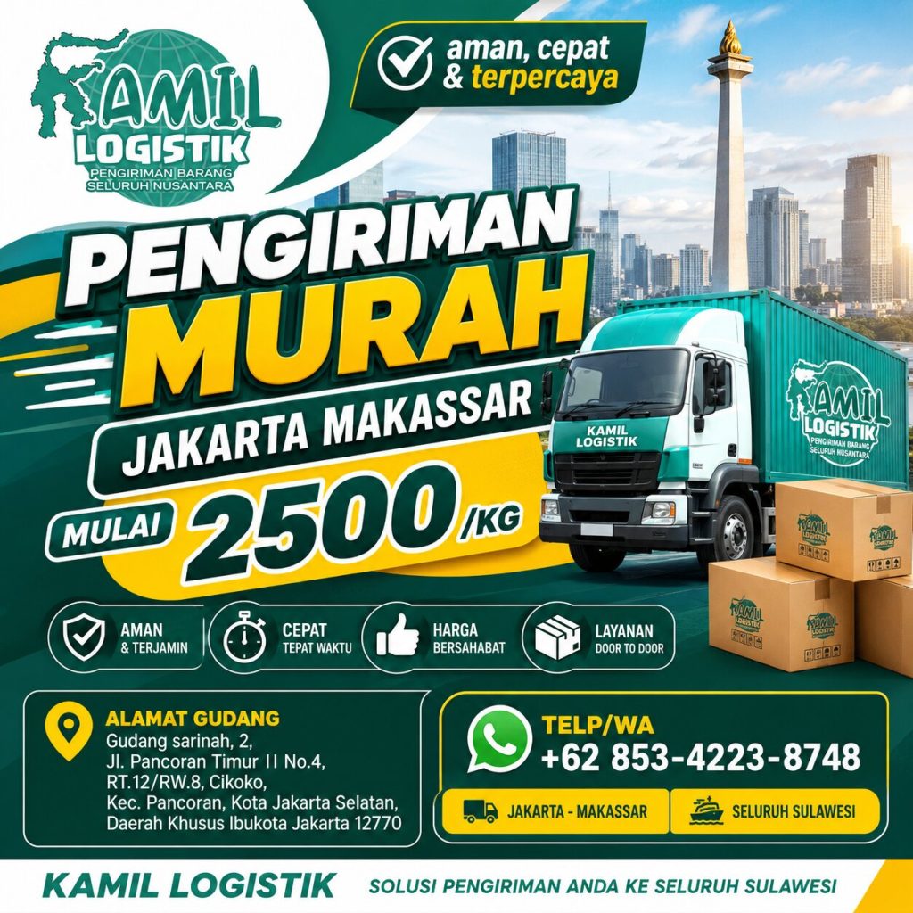 Pengiriman Murah Jakarta Makassar